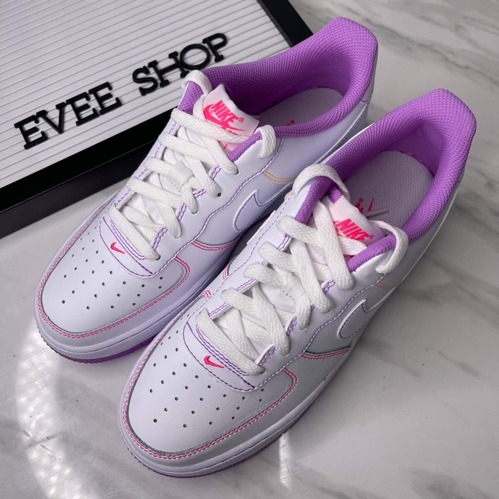 Air Force 1 low - Purple White Pink ๐ - Picture 2 of 4